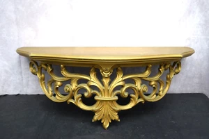 Estante de pared de madera ornamentada, pedestal de estatua, estante de baratija (CU106) chalice co - Imagen 1 de 13