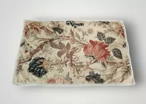 Pottery Barn TENLEY Print 16’x26’ Lumbar Cotton Velvet Pillow Cover Floral HTF - Picture 1 of 8