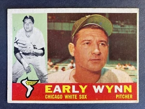 1960 Topps #1 Early Wynn (Chicago White Sox) VG-VGEX HOF! - Picture 1 of 2