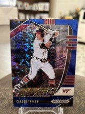 2020 Panini Prizm Draft Picks Blue Donut Circle Prizm /25 Carson Taylor #PDP130