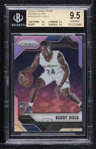 2016-17 Panini Prizm Silver Prizm Buddy Hield #192 BGS 9.5 GEM MINT Rookie RC