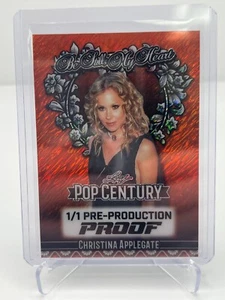 2025 FOGLIA POP SECOLO CHRISTINA APPLEGATE 1/1 PROVA DI PREPRODUZIONE - Foto 1 di 2
