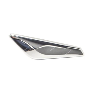 Chrome Side Marker Fender Finisher Trim Left 51117338569 For BMW X3 X4 F25 F26 - Picture 1 of 7