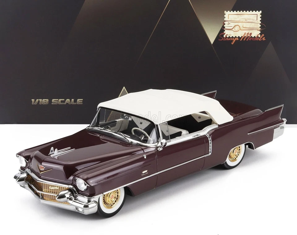 1/18 STAMP-MODELS - CADILLAC - ELDORADO BIARRITZ CABRIOLET CLOSED 1956 STM195600 - Immagine 1 di 1