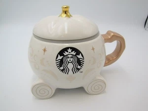 Taza de transporte de calabaza Starbucks 2019 Corea Cenicienta 12 oz 355 ml - Imagen 1 de 7