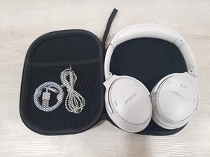 Casque Bluetooth antibruit Bose QuietComfort QC 45 - Blanc Excellent - Photo 1 sur 14