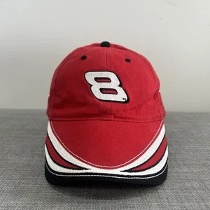 Dale Earnhardt Jr NASCAR Racing Snapback Adjustable Red Hat Baseball Cap Retro - Picture 1 of 6