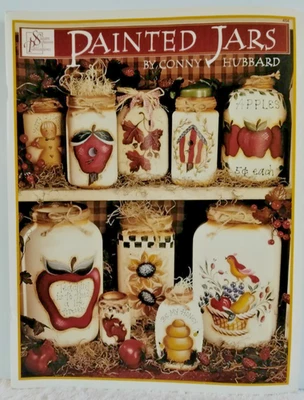 Vtg 'Painted Jars' Pattern Booklet - #454 - Conny Hubbard - 2000 - Pre-Owned - Image 1 of 2