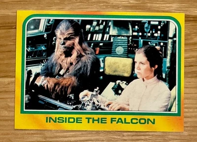 1980 Topps Star Wars Series 3 #329 EMPIRE STRIKES BACK - Inside the Falcon! Exc! - Image 1 of 2