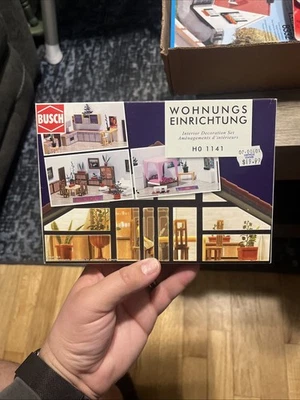 Busch 1141 - 1:87 H0 - Interior Furniture Set For 1:87 Scale House - Image 1 of 4