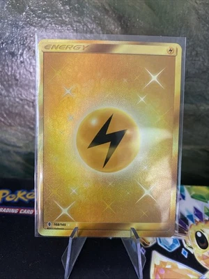 Pokemon TCG Lightning Energy 168/145 Guardians Rising Secret Rare Full Art NM - Image 1 of 2