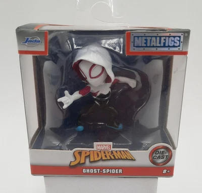 Marvel Spider-Man Fantasma Araña Die-Cast Figuras de Metal NUEVO Sellado de Fábrica Juguetes Jada Foto 1 de 4