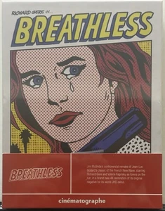 Breathless (1983) 4K UHD + Blu-Ray Digibook w Slipcase 2025 NEW [1598/5000] - Imagen 1 de 2