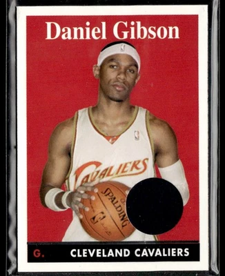2008-09 Topps #39 Daniel Gibson 1958-59 Variations Relics MEM Card 3203I - Image 1 of 2