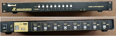 KVM Switch CKL-9138H-V1, 8Port HDMI und USB, RACK einbaufähig, 100% OK - Bild 1 von 4