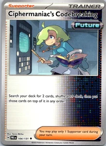 Ciphermaniac's Codebreaking Uncommon SV: Prismatic Evolutions 104/131 NM - Picture 1 of 2