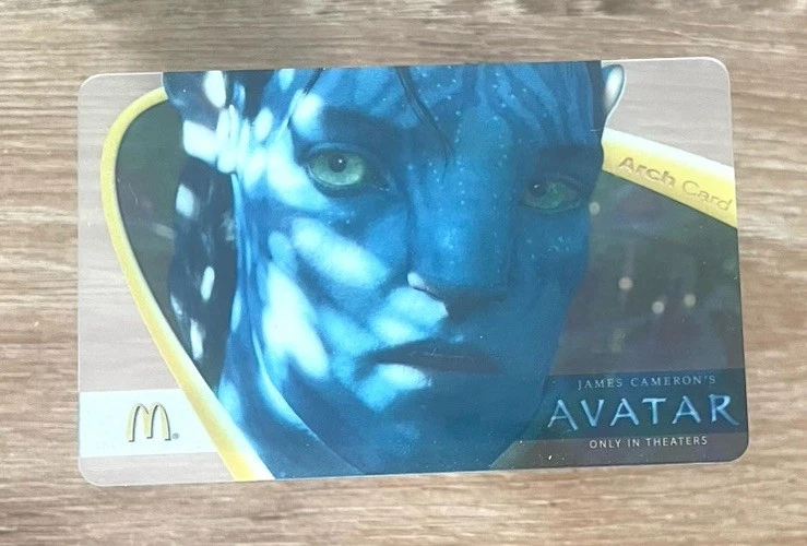 2009 McDonalds Collectible Gift Card. AVATAR. Mint. Worldwide shipping - Image 1 of 2