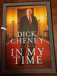 DICK CHENEY BOXED "IN MY TIME" AUTOGRAPHED LIMITED NUMBERED EDITION  - Picture 1 of 9