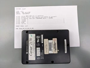 Disco duro Western Digital 170 MB WDAC2170 IDE 3,5 pulgadas ~ totalmente limpiado y probado - Imagen 1 de 4
