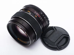 CLAed! Auto Chinon MULTI-COATED 55mm f/1.4 TOMIOKA Planar lens m42, Digi adaptab - Picture 1 of 4
