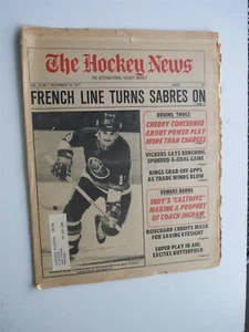 ORIGINAL NEWSPAPER HOCKEY NEWS 1977 BRYAN TROTTIER  NEW YORK ISLANDERS - Imagen 1 de 4