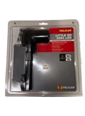 Pelican Little ED 3660 LED Rechargeable Flashlight, Right Angle Hand-Free Design - Image 1 of 4