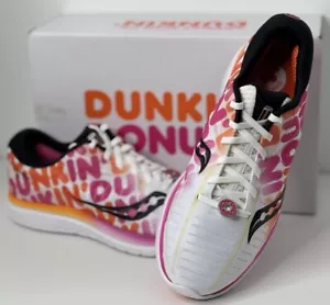 Womens Saucony Kinvara 10 Dunkin' Donuts S10467-26 Boston Sneakers Shoes - Picture 1 of 9