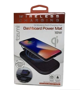 Wireless Charging Pad iPhone8 & 8Plus iPhone X Tzumi Dashboard Power Mat Qi - Picture 1 of 6