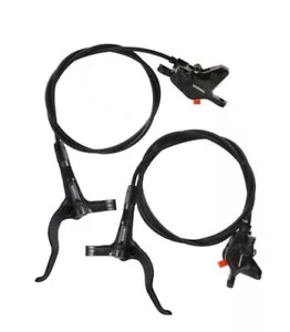 JUEGO DE FRENOS DE DISCO HIDRÁULICOS SHIMANO DEORE M4100 MT410 - Imagen 1 de 3