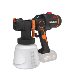 WORX WX020.9 18V (20V MAX) Cordless HVLP Paint Sprayer 1000ml Paint - BODY ONLY - Picture 1 of 8