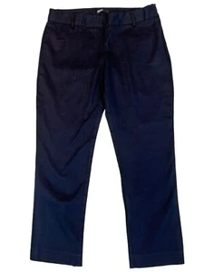 BDG Urban Outfitters Women's Capri Slim Fit Flat Front Navy Blue Pants Size 4 - Picture 1 of 12