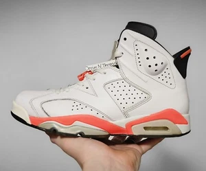 2013 Nike Air Jordan 6 Retro Infrared OG Men’s Size 8.5 Rare Authentic Xi 1 4 - Picture 1 of 11