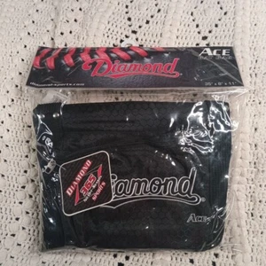 Neu Diamond Ace Schlägertasche 35" x 8" x 11" schwarz Baseball Ausrüstung Schultergurt & Haken - Bild 1 von 9