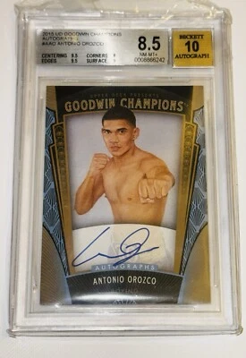 Graded 2015 Upper Deck Goodwin Champions Antonio Orozco Boxing Autograph - Image 1 of 2