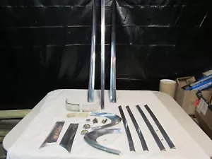 1958 EDSEL CORSAIR Lot of 14 BODY TRIM PIECES + 3 LENSES - Bild 1 von 10