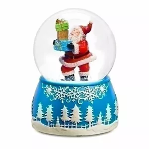 CHRISTMAS GIFTS FROM SANTA MUSICAL SNOW GLOBE - Picture 1 of 1
