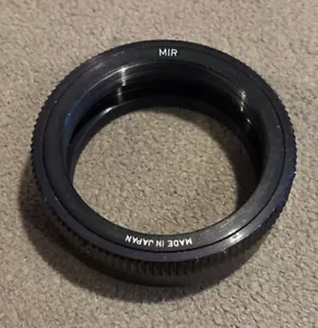 Pentax M42 42mm Lens to Miranda 44mm Screw Mount Lens Adapter *EX++ - Picture 1 of 6