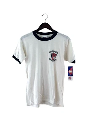 vintage PONY ringer t-shirt mens size medium deadstock NWT 90s made in USA - Image 1 of 4