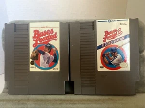 Bases Loaded 1 & 2 II (Nintendo Entertainment System NES) Carts Set Lot - Bild 1 von 4