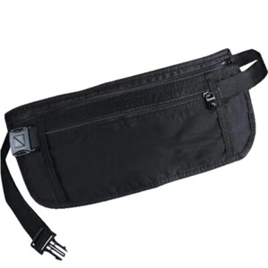 Bauchtasche Gürteltasche Hüfttasche Sport Herren Damen Schwarz Freizeit Tasche - Bild 1 von 2