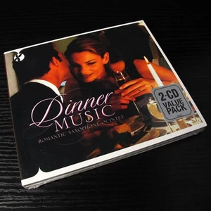Dinner Music Romantic Saxophone Quintet USA 2xCD Sealed NEW #0203 - Foto 1 di 2
