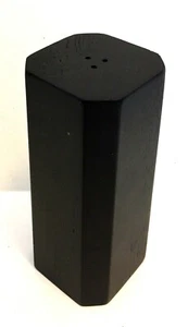 Project 62 Black Ashwood 5“ Tall Salt Shaker Black Wood - Picture 1 of 6