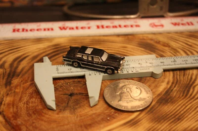 Galoob Micro Machines 1982 Lincoln Limousine, Black, Excellent - Image 1 of 4