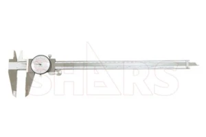 Shars 12" Dual Reading Inch Metric Stainless Steel Dial Caliper New R} - Picture 1 of 16