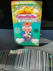 PICK YOUR Cards Garbage Pail Kids Chrome Series 5 card singles set MINT GPK 5th - Picture 1 of 104