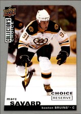 2008-09 (BRUINS) Collector's Choice Silver #96 Marc Savard