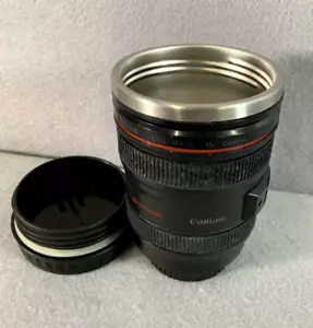 Caniam Canon EF 24-105mm Lens Stainless Steel Thermo Coffee Cup/Mug - Picture 1 of 12