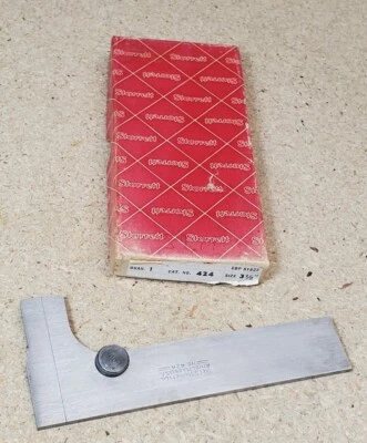 Starrett No. 424 stainless steel pocket slide caliper - circumference + diameter - Image 1 of 4