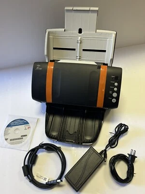 Fujitsu fi-7140 ADF Duplex Color Document Scanner USB 2.0 w/AC Adapter WORKS - Image 1 of 4
