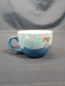 Silver Buffalo Disney Lilo & Stitch Wavy Style 24oz Ceramic Soup Mug - Picture 1 of 6